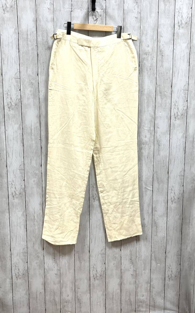 RALPH LAUREN PURPLE LABEL/その他ロングパンツ/リネンベルトレス