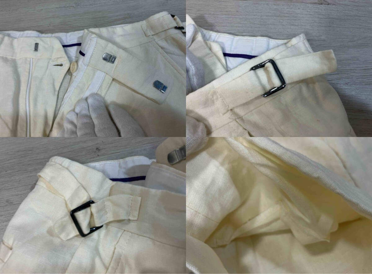 RALPH LAUREN PURPLE LABEL/その他ロングパンツ/リネンベルトレス