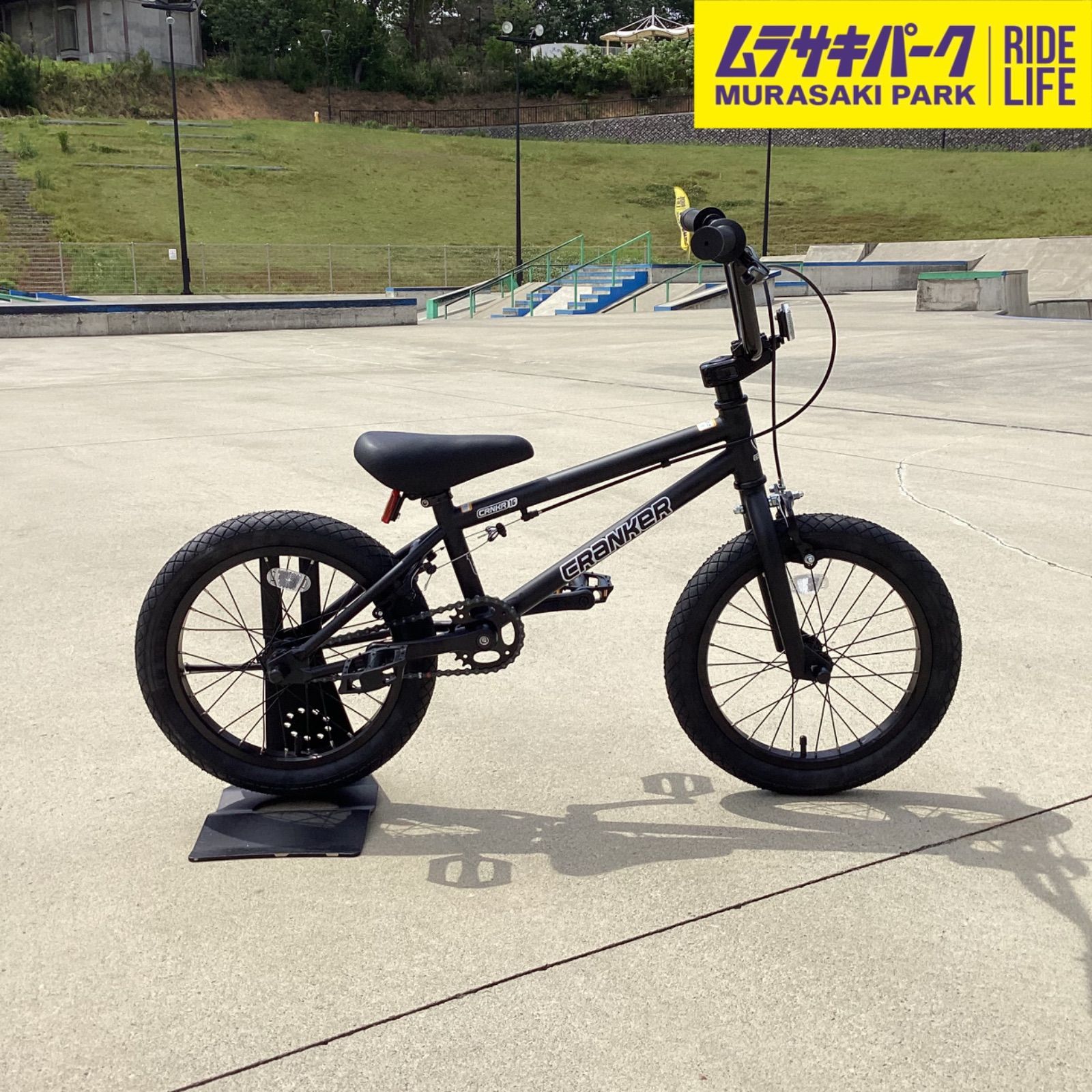 【BMX完成車】CRANKER CRANKER 16INCH MATT BLACK