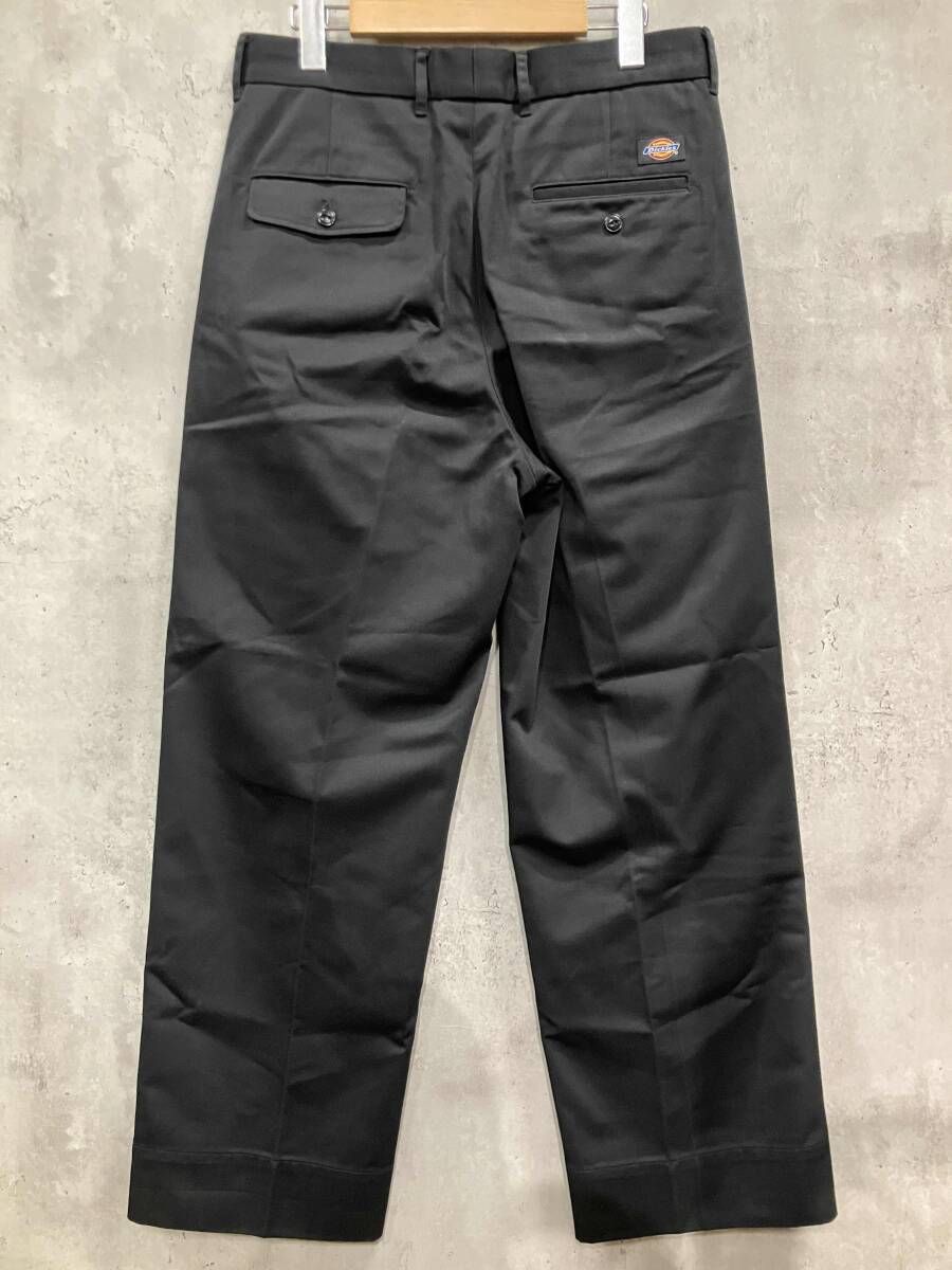 Dickies 2タックワークパンツ sizeM ブラック ディッキーズ
