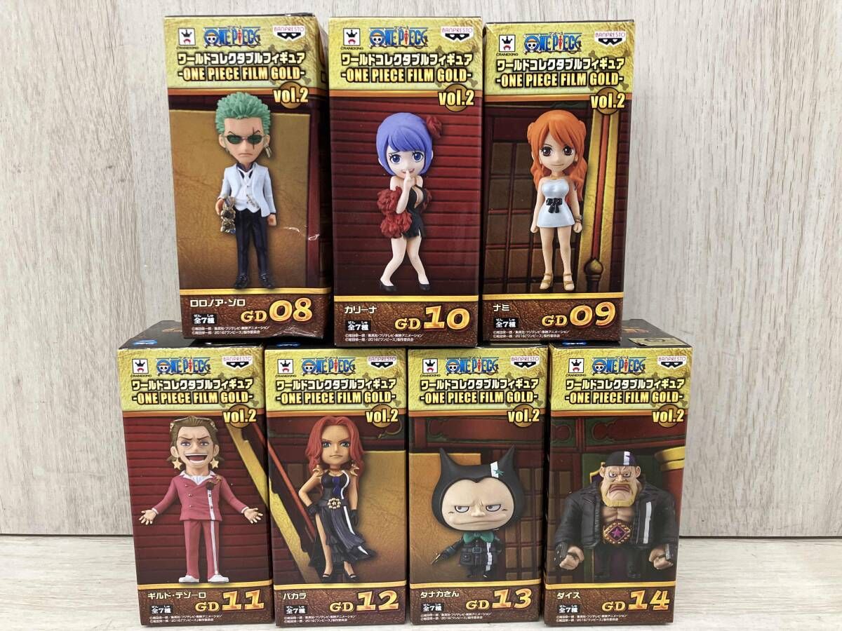 全7種セット]バンプレスト ワンピｰス ワｰルドコレクタブルフィギュア