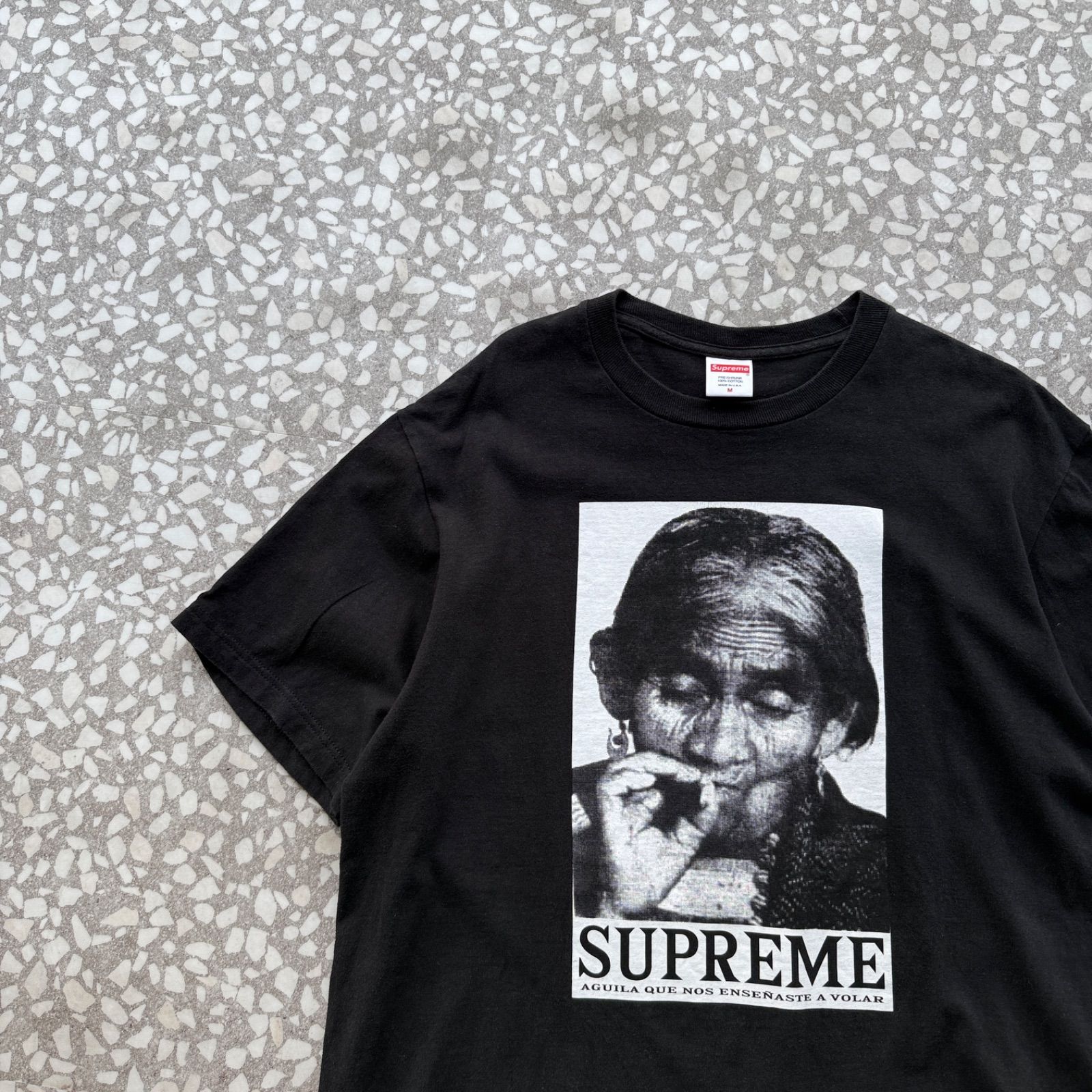 Supreme / 19aw photo T-shirt sizeM シュプリーム　フォトTシャツ　おばさん　葉巻　ストリート　sk8 ユニセックス 半袖Tシャツ