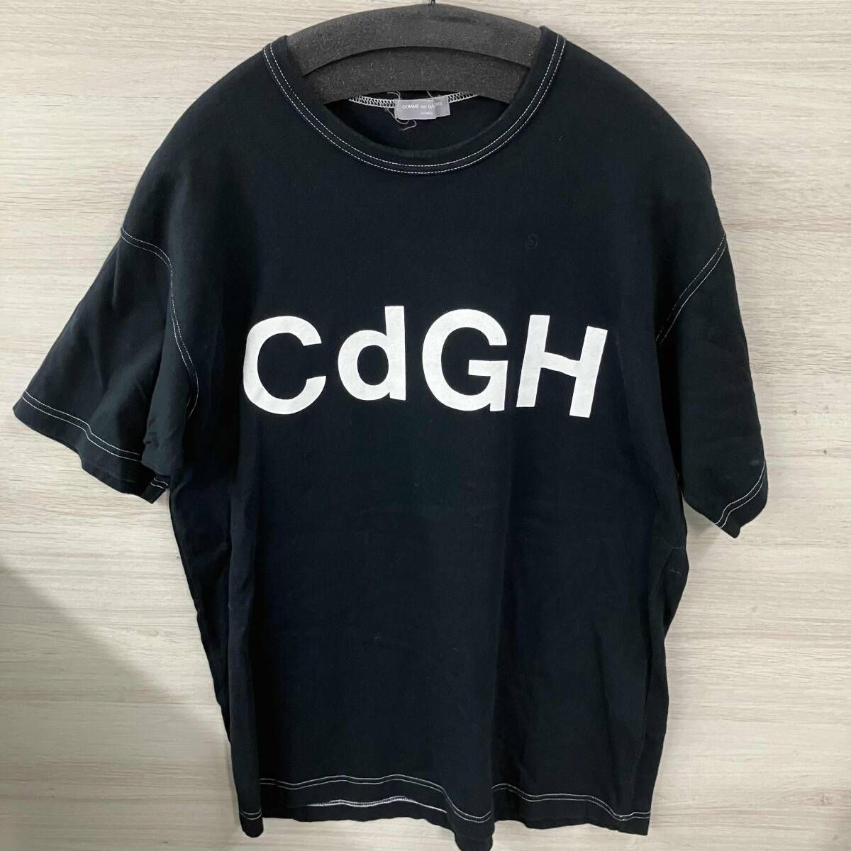 00ss archive COMME des GARCONS HOMME CdGH ロゴカットソー ブラック コムデギャルソンオム
