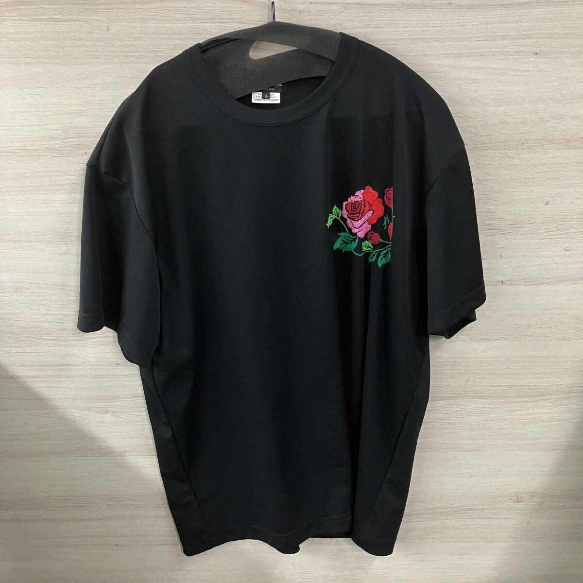 22ss COMME des GARCONS HOMME PLUS 花の存在期 花刺繍カットソー サイズS ブラック コムデギャルソンオムプリュス 8,468円