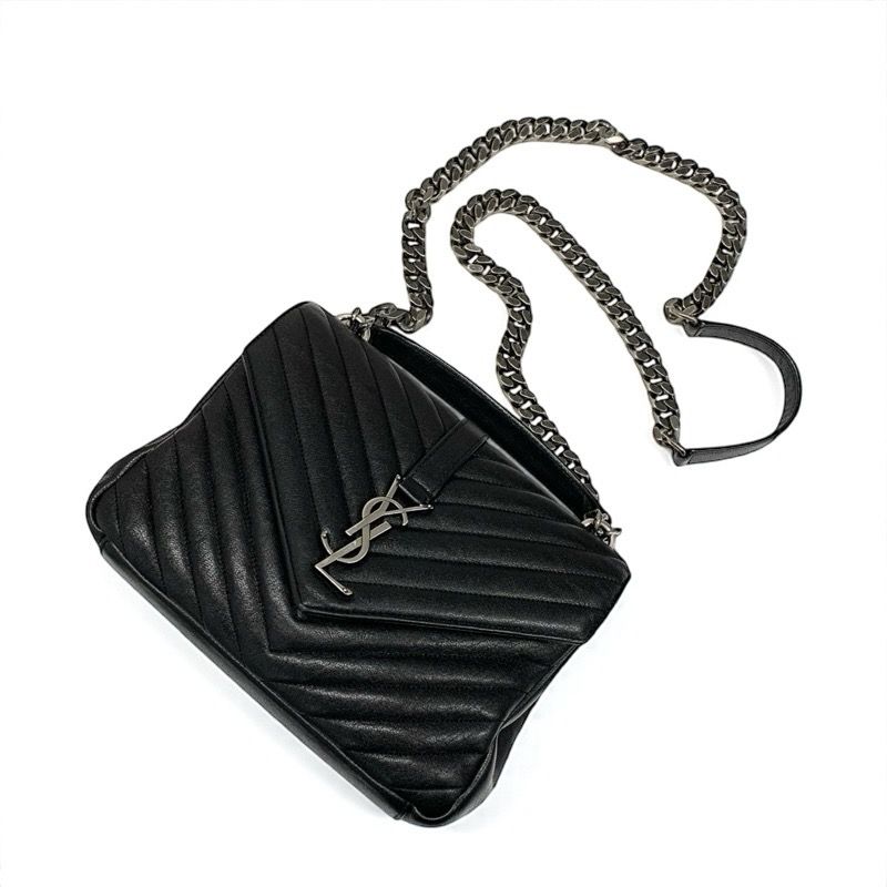 サンローラン SAINT LAURENT カレッジ バッグ ショルダーバッグ レザー 