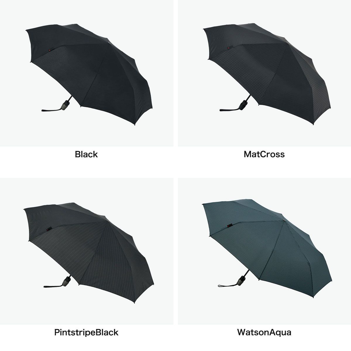 【正規品5年保証】 クニルプス 折りたたみ傘 メンズ レディース 自動開閉 軽量 Knirps 晴雨兼用 丈夫 傘 折り畳み傘 ワンタッチ 53cm 8本骨 セーフティー・システム 折りたたみ シンプル T.220 KNT220 SharlockAqua｜詳細画像