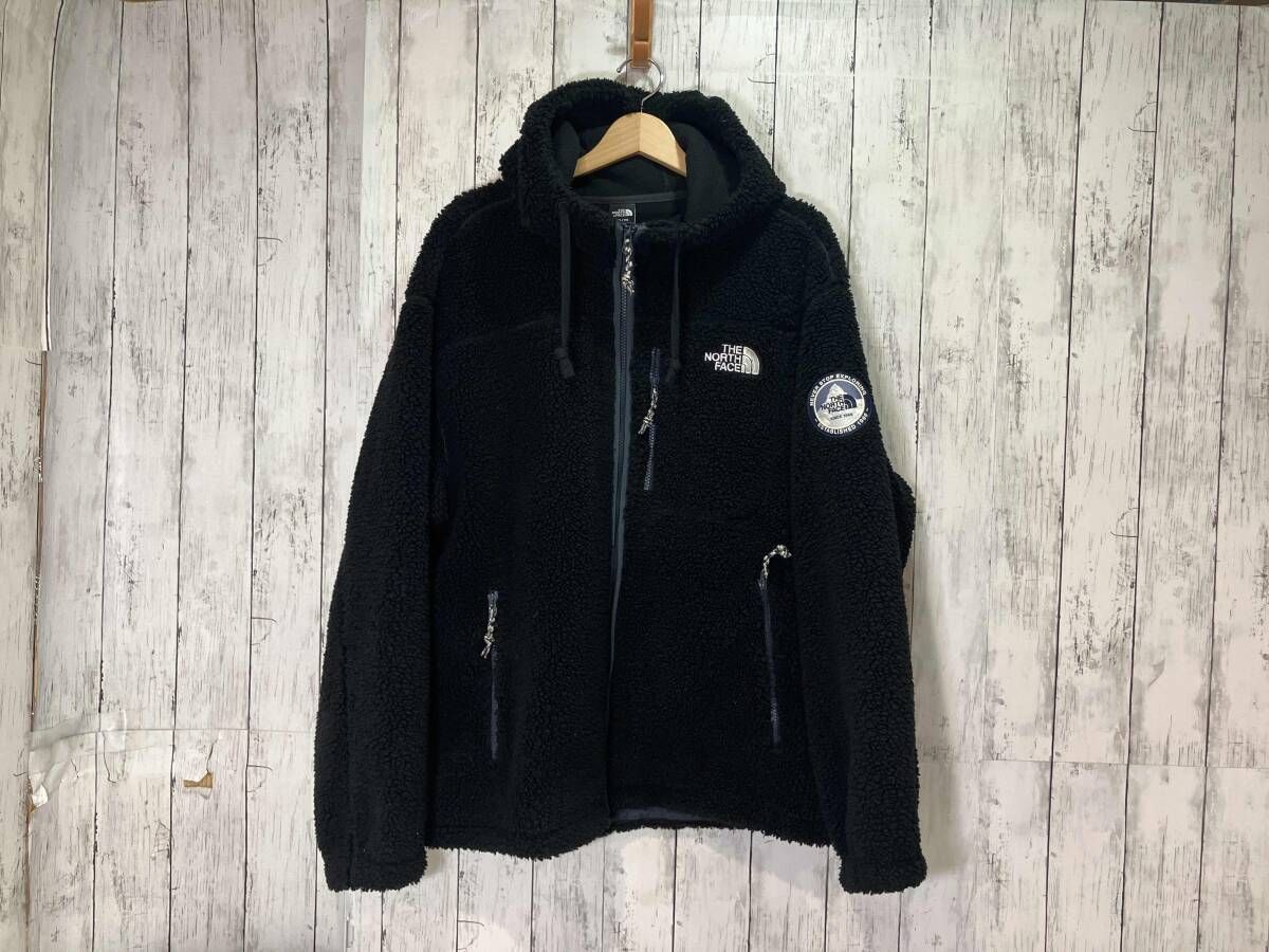 THE NORTH FACE ノース フェイス PLAY GREEN FLEECE HOODIE ブラック 2XL フリース アウトドア