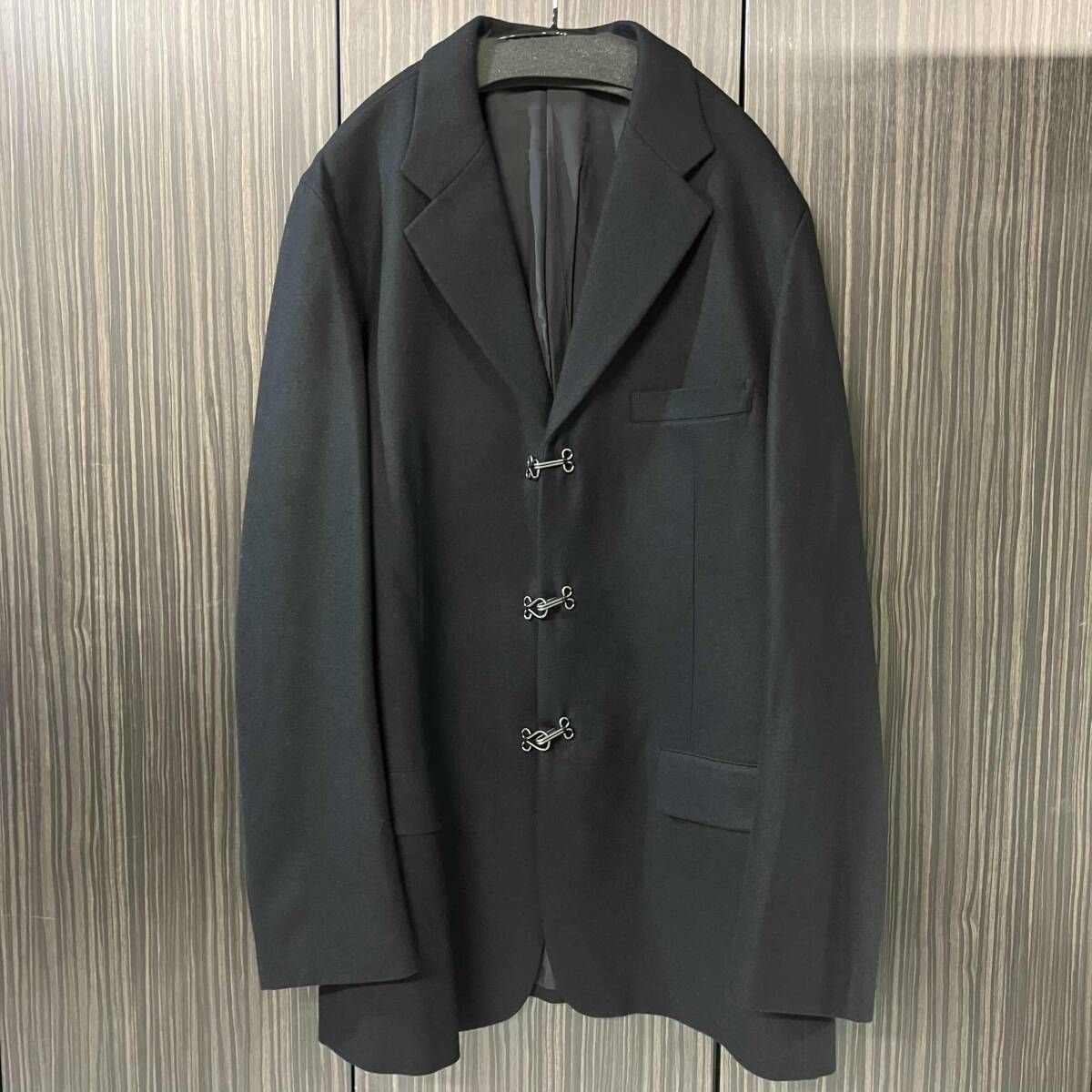 99aw YOHJI YAMAMOTO POUR HOMME ジプシー期 カギホックボタン テーラードジャケット HN-J63-151 ヨウジヤマモトプールオム