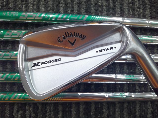 中古 アイアンセット キャロウェイ X-FORGED STAR 2024/NSPRO950GHneo(JP) 6本セット/S/29[2549]■博多