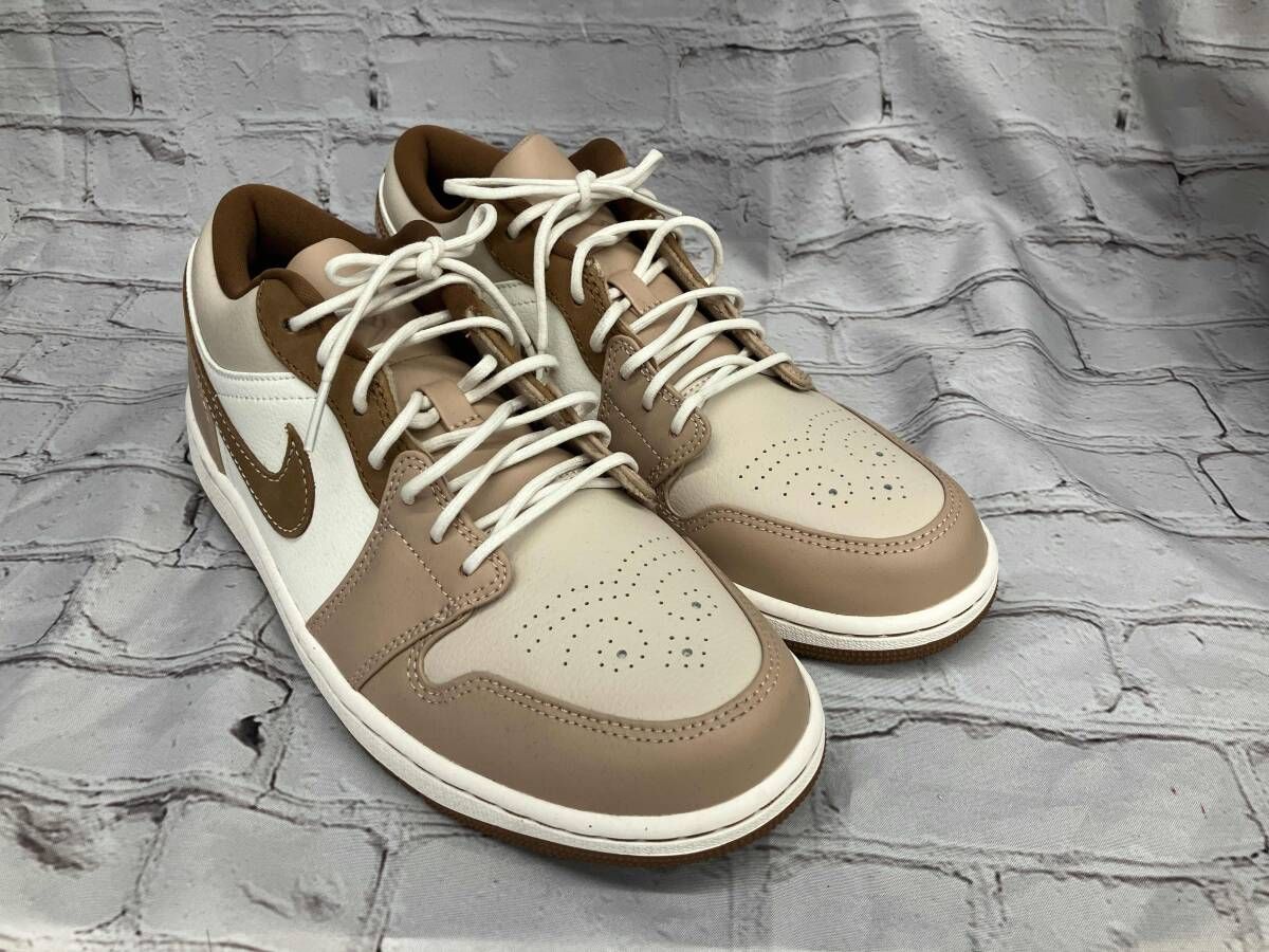 NIKE スニーカー HF5753-221 AIR JORDAN 1 LOW SE 27.0cm ベージュ 