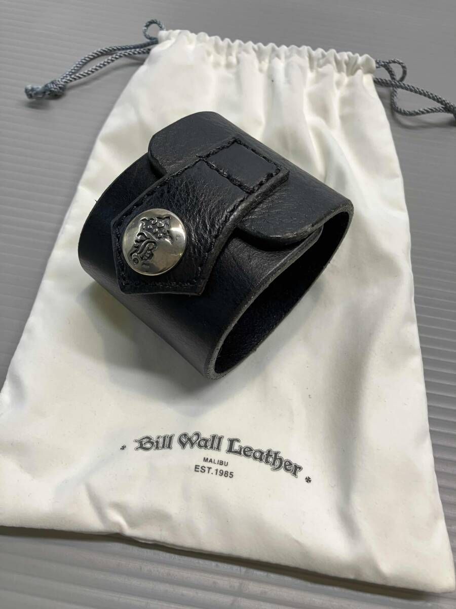 ★ BILL WALL Leather ビルウォールレザー ブレスレット ブラック 通年