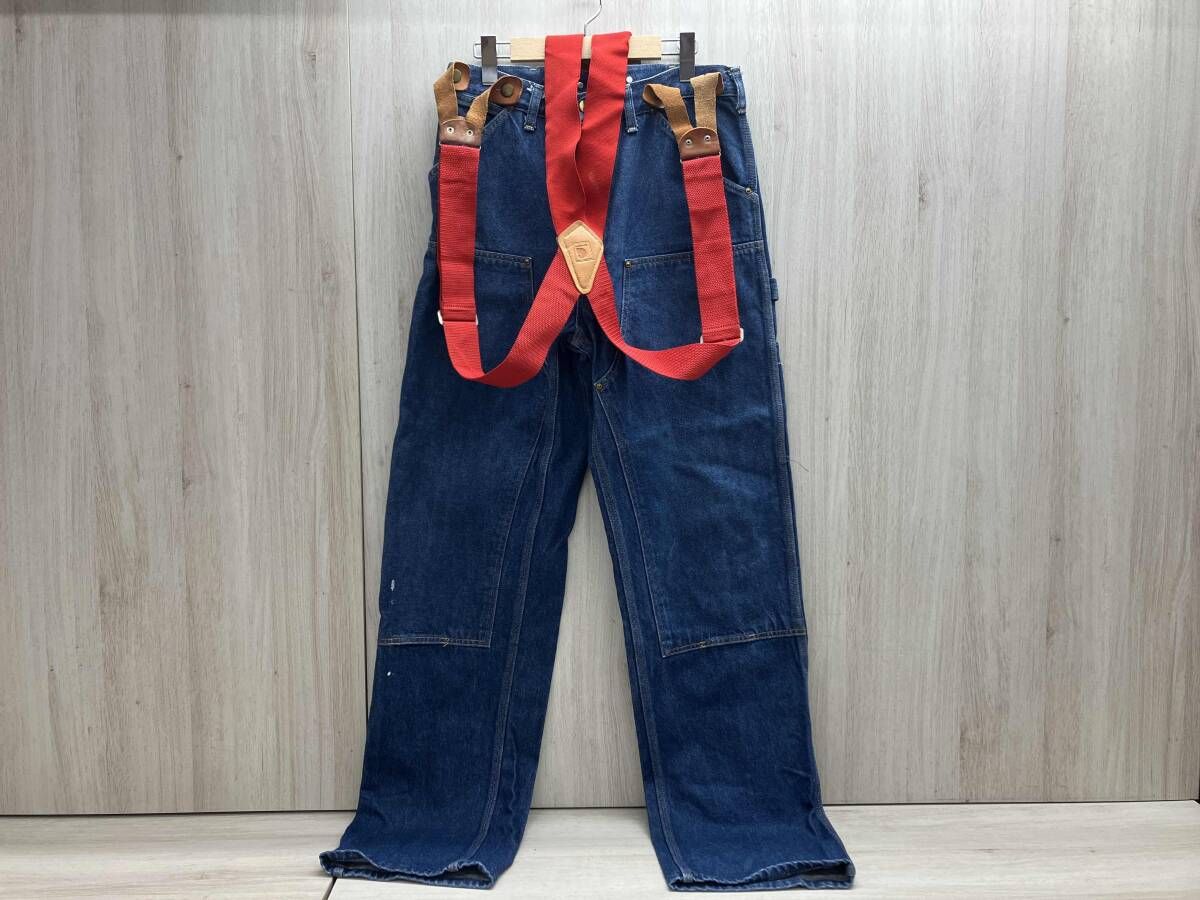 Carhartt/カーハート WU138 ダブルニーペインターパンツ ルーズフィット デニム ジーンズ 日本製 サスペンダー付