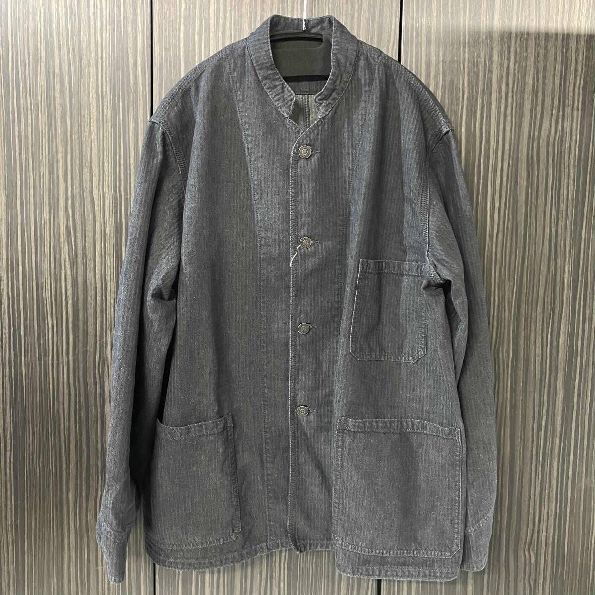 26ss AUBERGE ジャケット DIETER チャコールグレー 40サイズ オーべルージュ