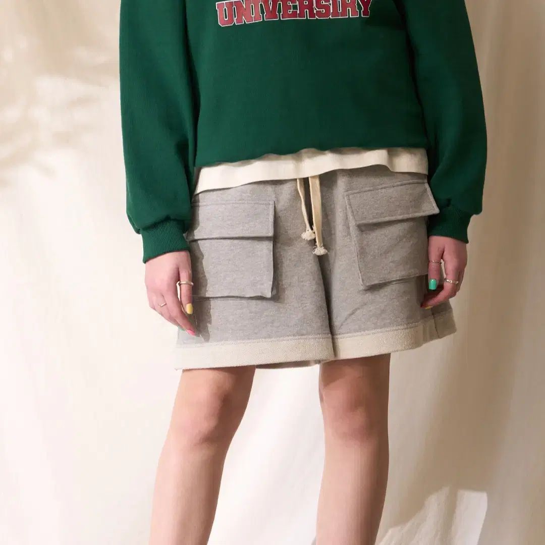 ローブローブ(LOVLOV) キャンパス ハーフパンツ 55 新品