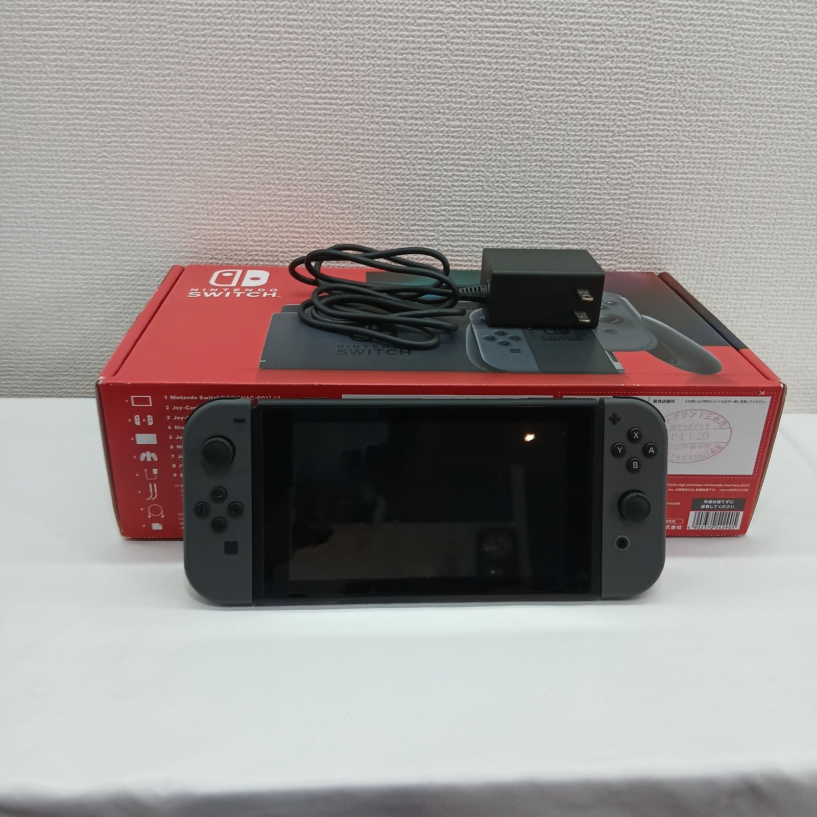 Switch Nintendo Switch Joy-Con (L)/(R) グレー NEW/SK-0620M