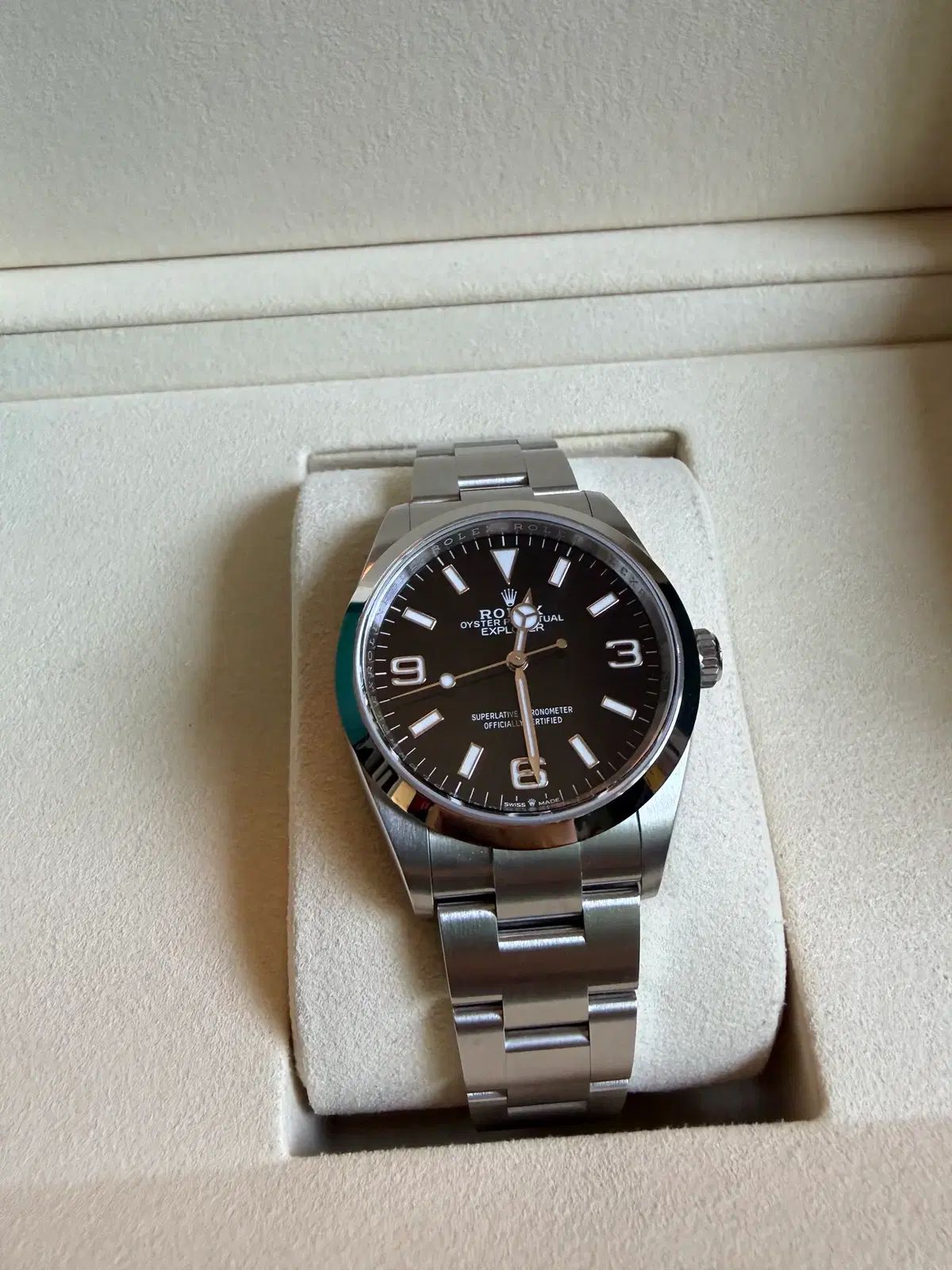ROLEX ロレックス エクスプローラー 36mm 124270 (25年スタンピング)