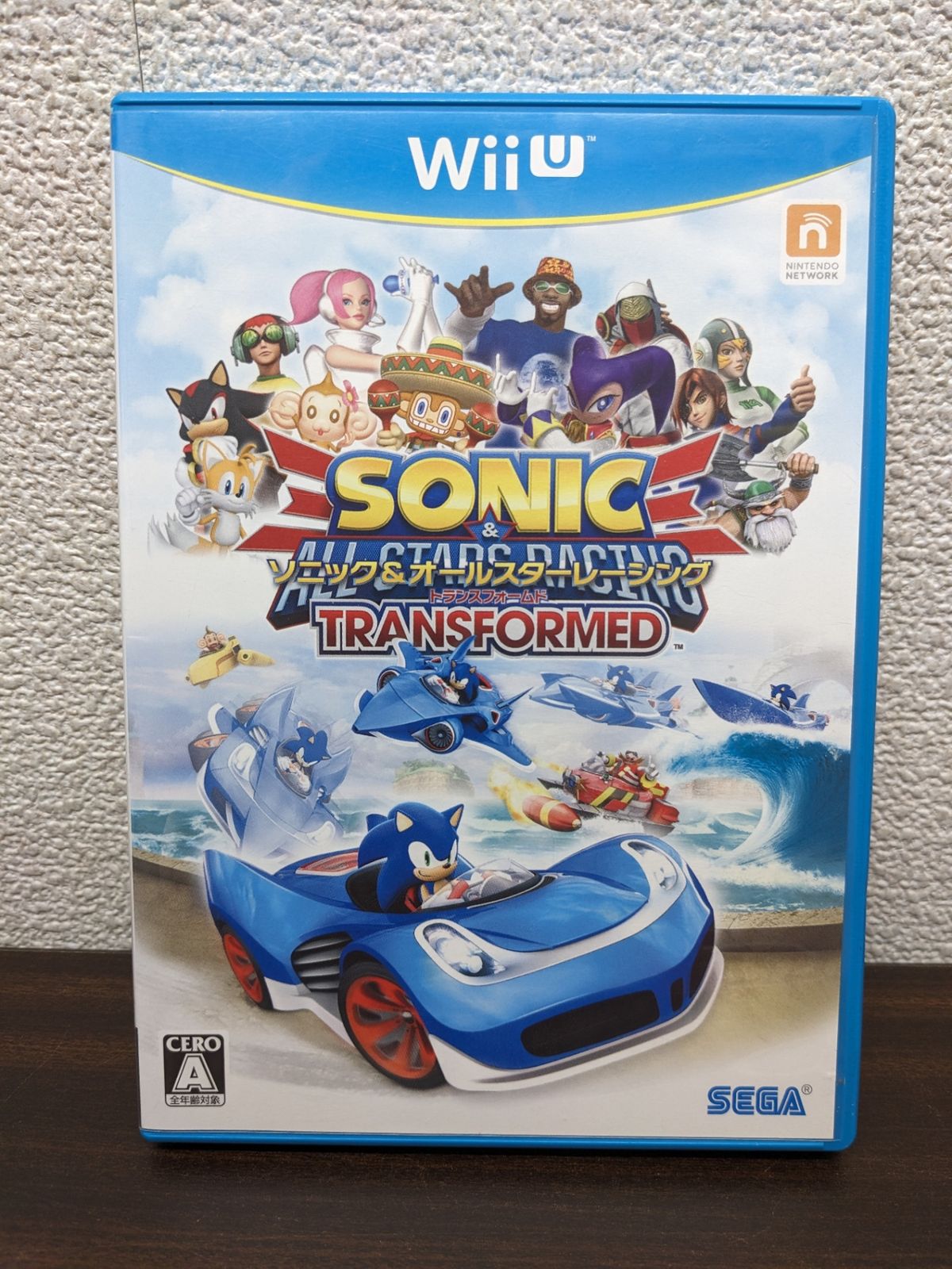 (未使用･未開封品)　ソニック&amp;オールスターレーシング TRANSFORMED - Wii U v1yptgt セガ ソニック&オールスターレーシング TRANSFORMED Wii U