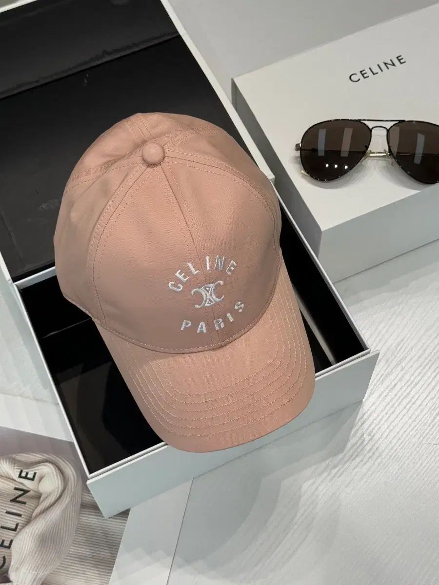 Celine セリーヌ ピング ベースボールキャップ M 未使用 フルセット 交渉ok