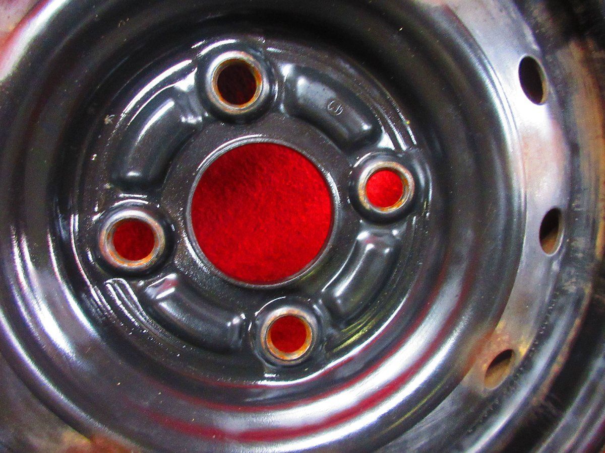 スチール ホイール 4本 ダイハツ ムーヴ L900S系 純正 13×4.00b 4穴 