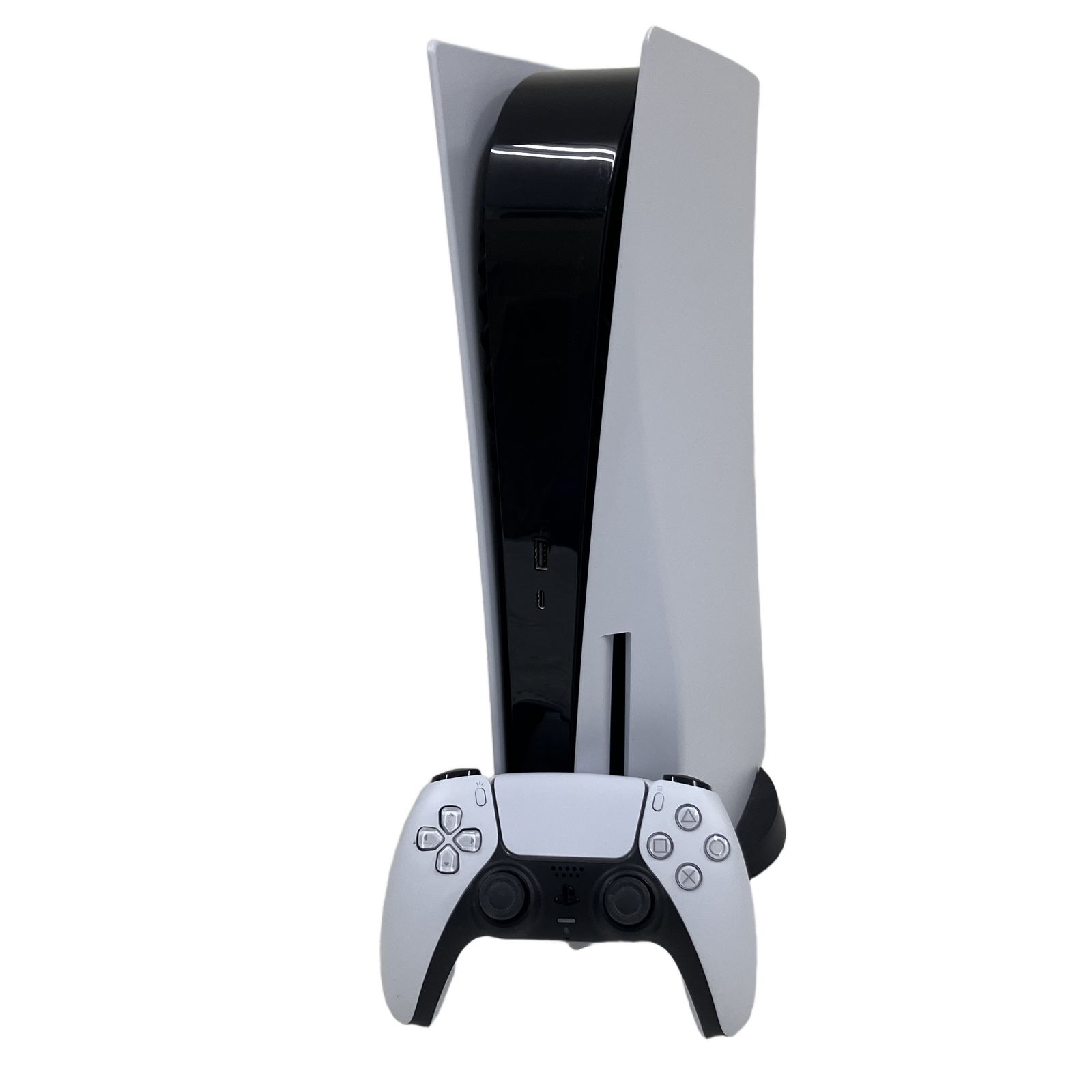 SONY PlayStation5 CFI-1100A ディスクドライブ搭載モデル プレステ5 PS5 本体 コントローラー付き ゲーム機 中古 O11206683