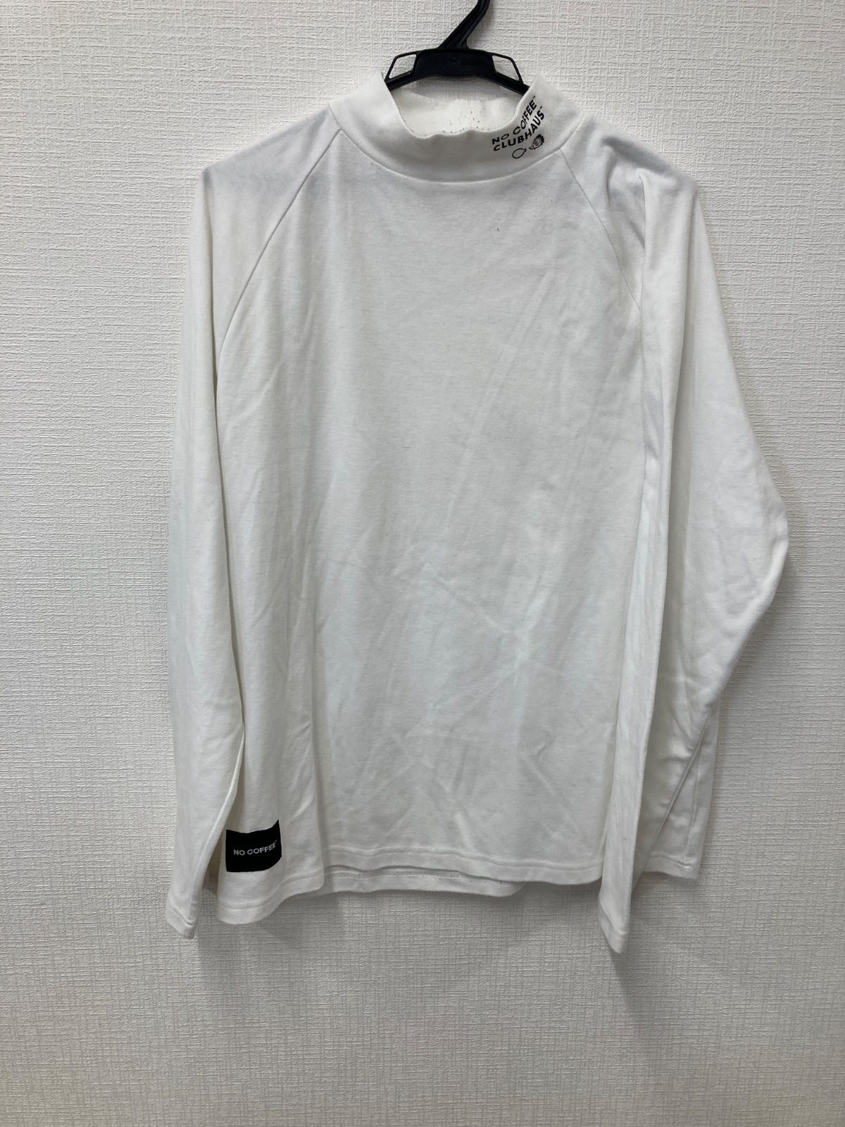 NO COFFEE×Club haus ノーコーヒー クラブハウス 長袖モックネック