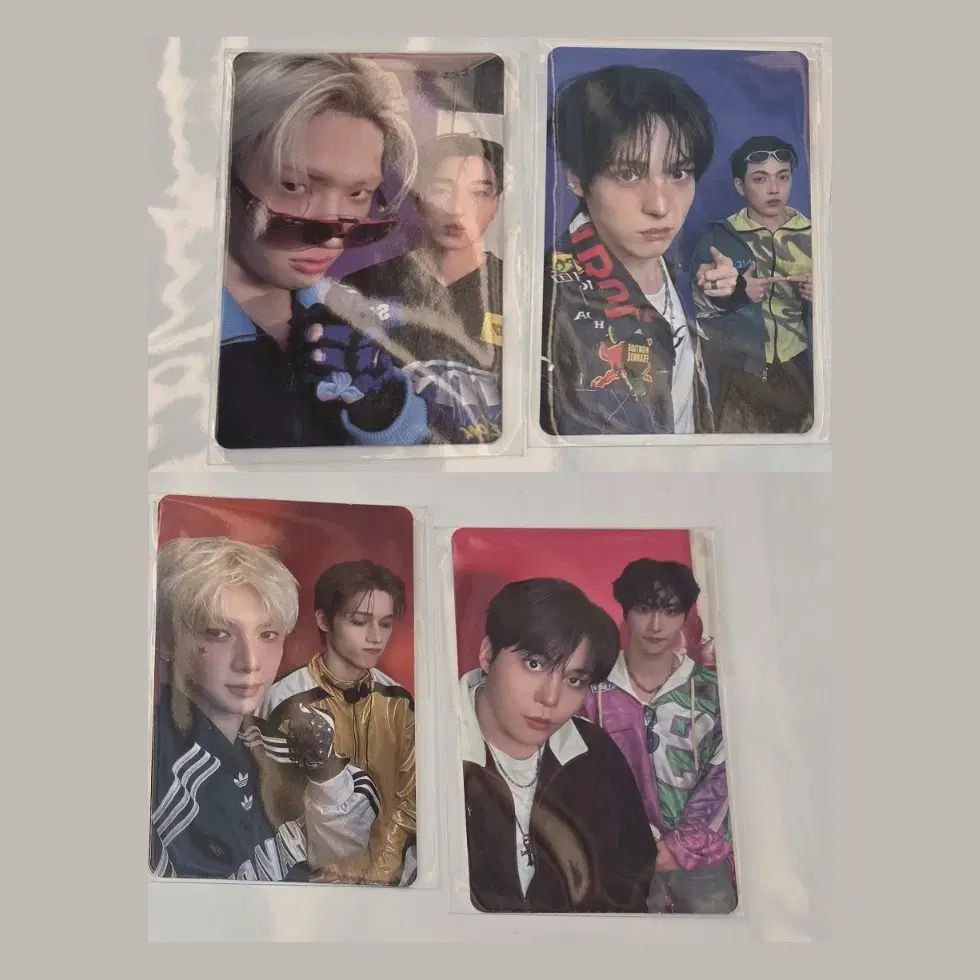 ATEEZ(エイティーズ・アチズ) あんスタ IN COLOR 2週目 入場 特典 トレカ 4種 SET