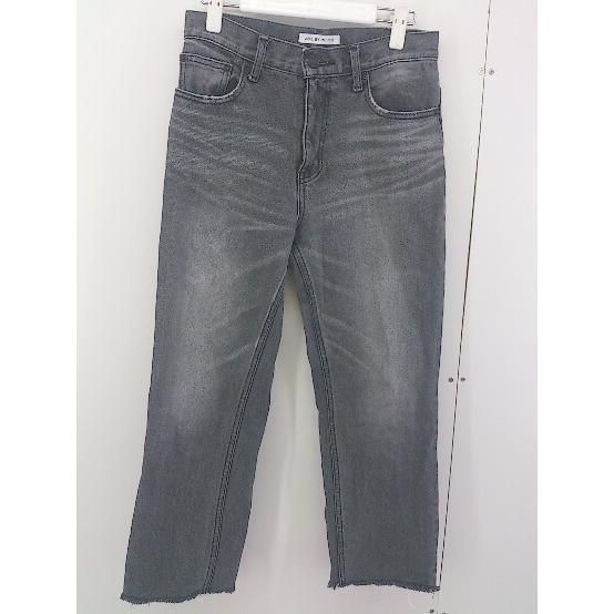 ◇ AZUL BY MOUSSY アズールバイマウジー カットオフ デニム ジーンズ パンツ サイズ24 グレー レディース 【中古】 【1203150013732】