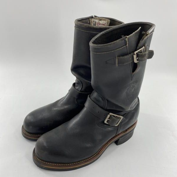 【中古】CHIPPEWA ENGINEER BOOT ブーツ 8E 27899 ブラック チペワ[10]