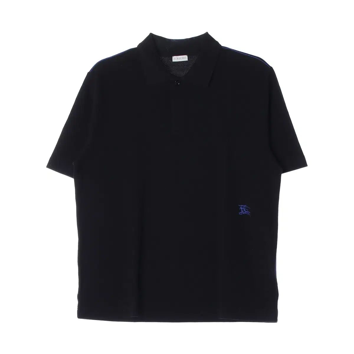 (新品) バーバリー 24SS ウェスト ロゴ 刺繍 半袖 カラーTシャツ ポロ Tシャツ