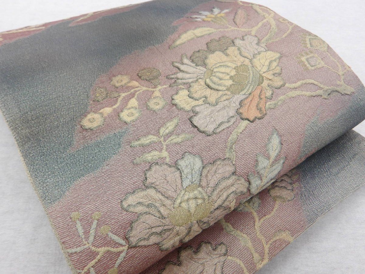 P42708 美品! ふくれ織り 袋帯 未使用仕立て上がり品 t