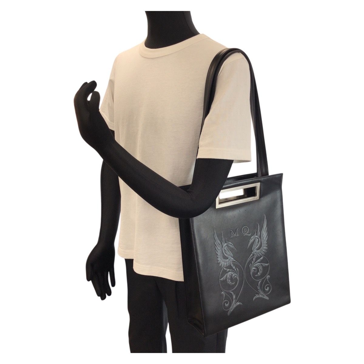 美品 Alexander McQueen アレキサンダーマックイーン 2way ブラック 黒 