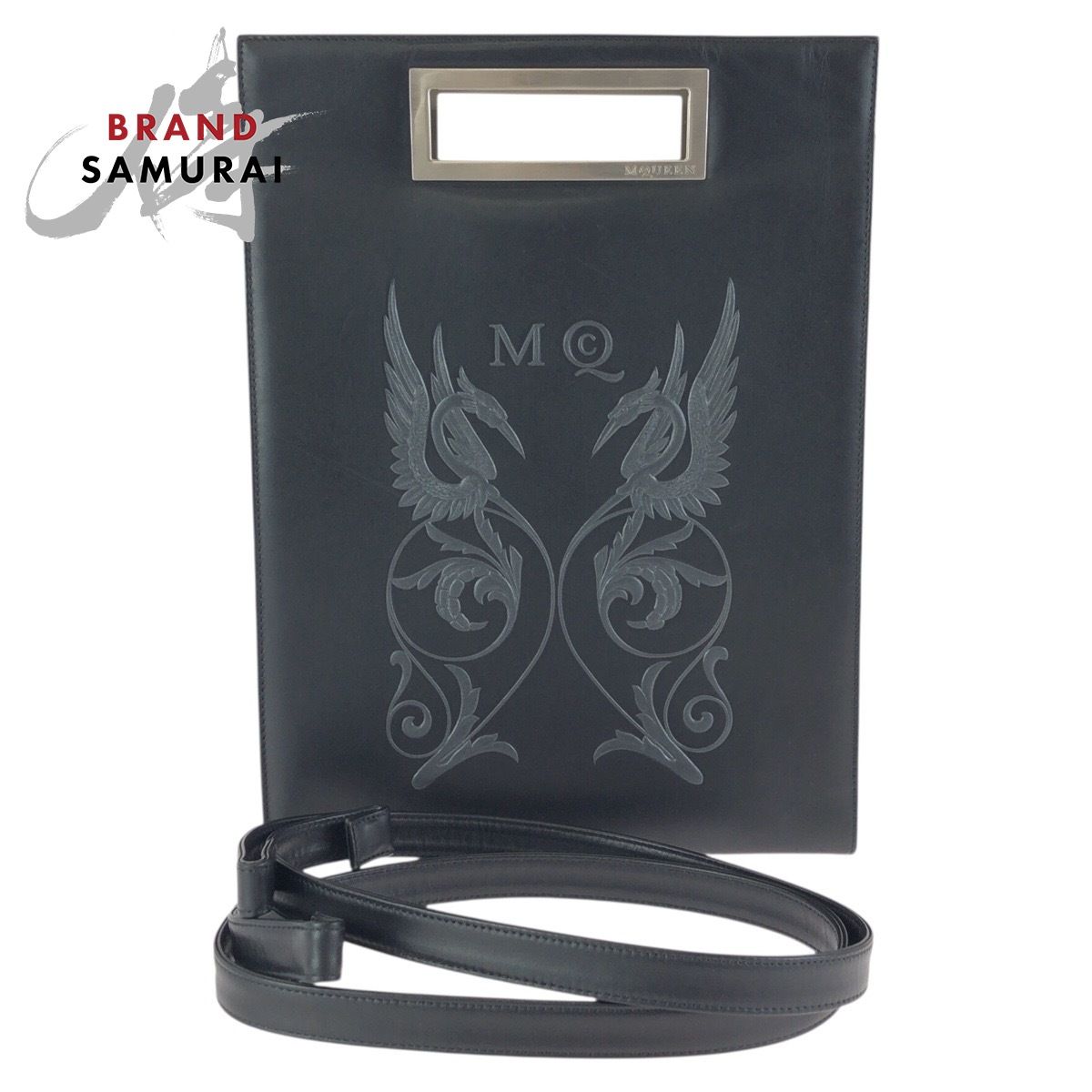 美品 Alexander McQueen アレキサンダーマックイーン 2way ブラック 黒 