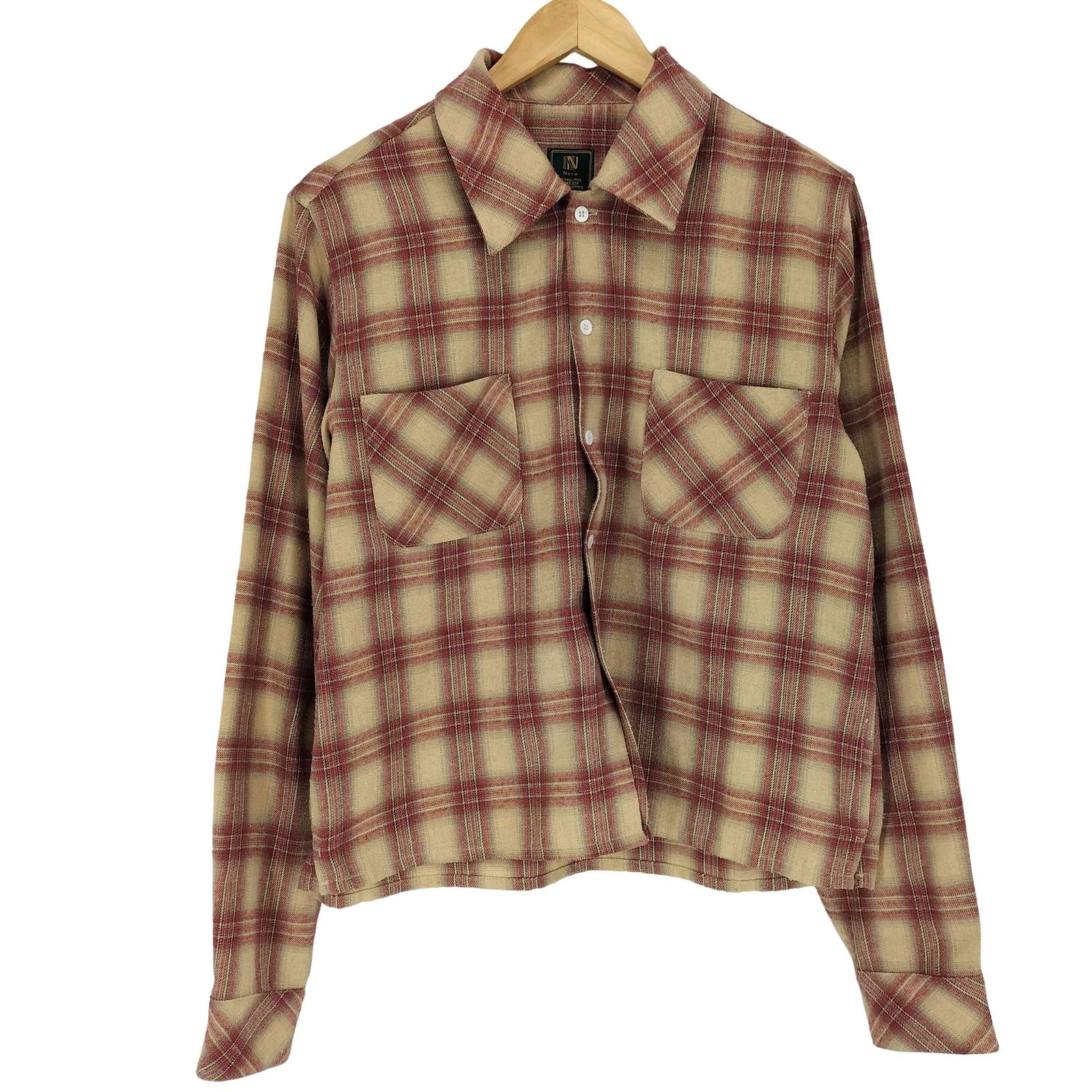 ユーズドフルギ USED古着 {{Noen}} 25SS シャドーオンブレチェックシャツ メンズ M