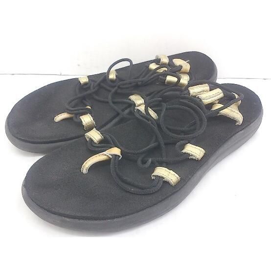 ◇ Teva テバ スポーツサンダル (約25ｃｍ相当） ブラック レディース 【中古】 【1205240007799】