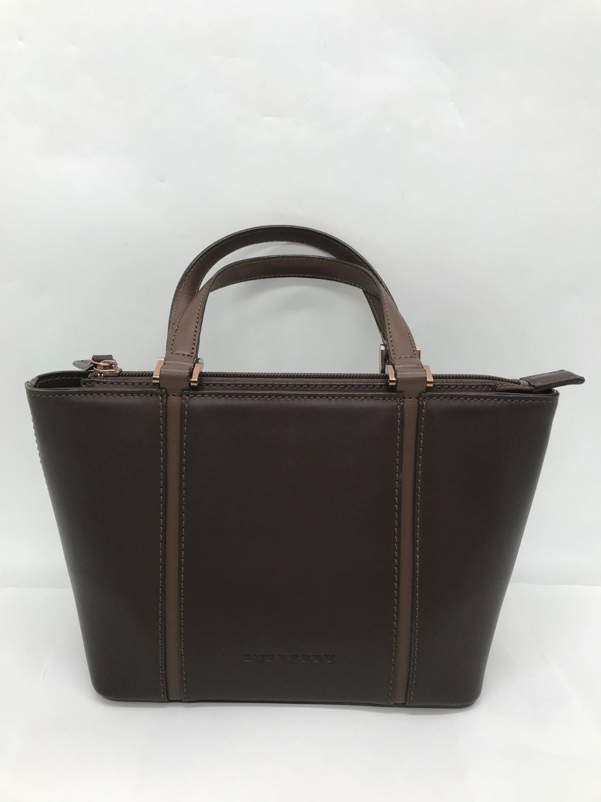 ◎S026 BURBERRY バーバリーチェック柄 ハンドバッグ（m.y） - メルカリ