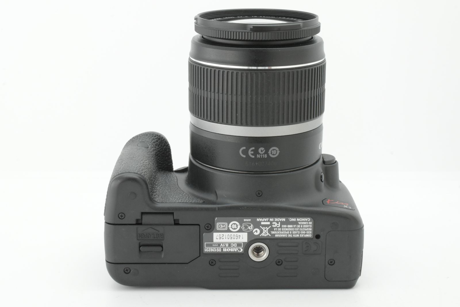 美品 S/C31264回】Canon EOS Kiss X3 Digital Camera EF-S 18-55mm IS