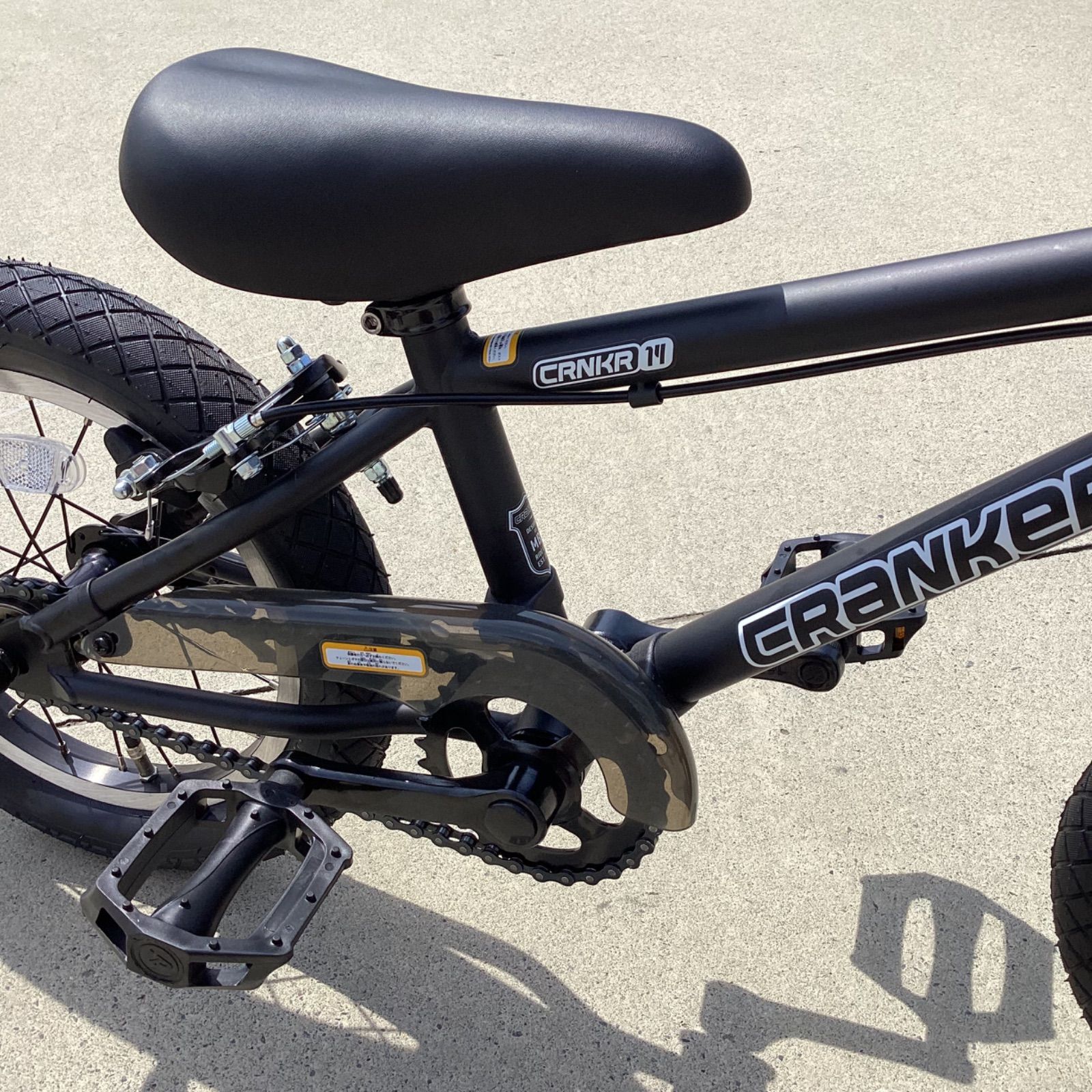 BMX完成車 全国発送可能】CRANKER CRANKER 14INCH MATT BLACK - メルカリ