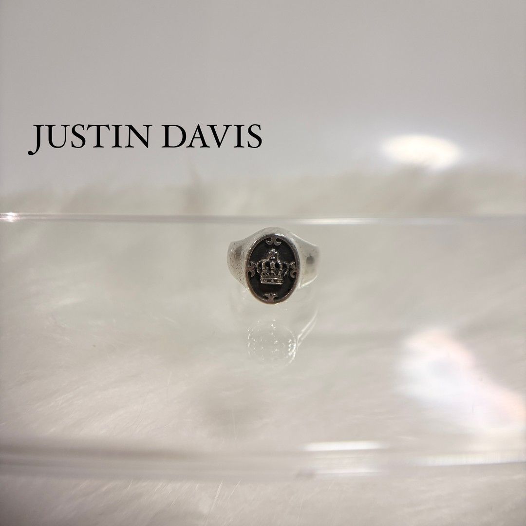 ジャスティンデイビス Justin Davis リング 8号 シルバー925 クラウン