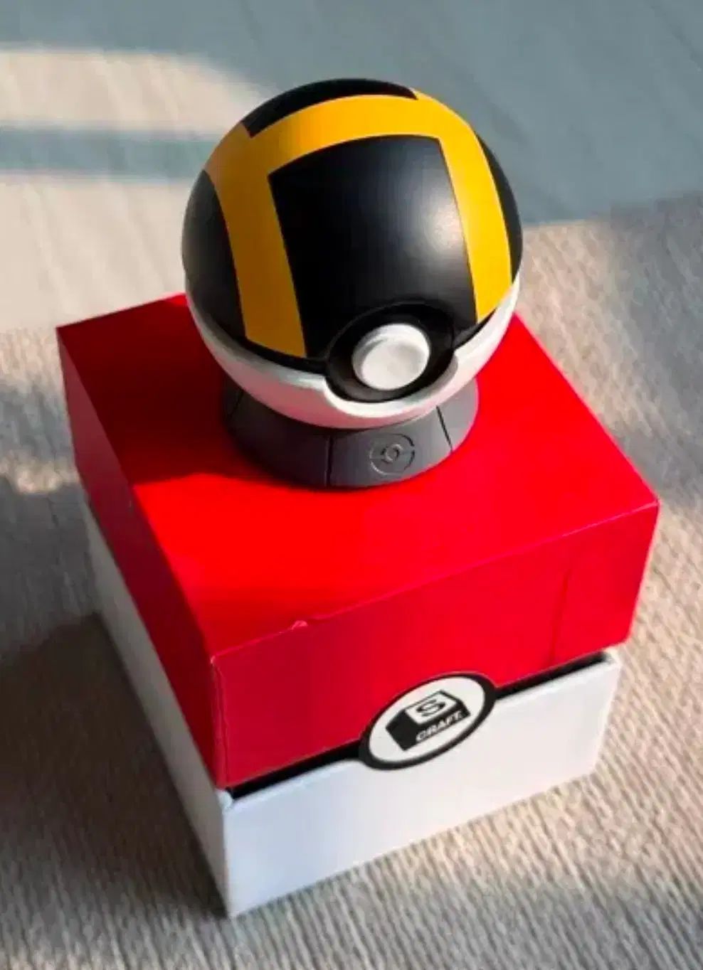 未開封/ライトアップ S craft ポケットモンスター キーキャップ ホルダー - ハイパーボール