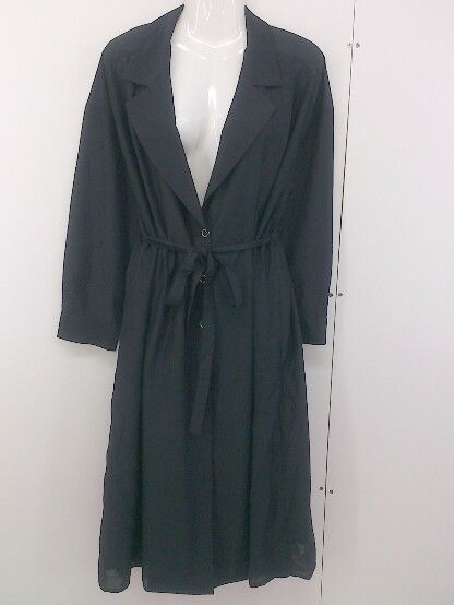 ◇ ◎ PAGEBOY ページボーイ ALICIA 長袖 コート サイズF ブラック レディース 【中古】 【1207040001854】