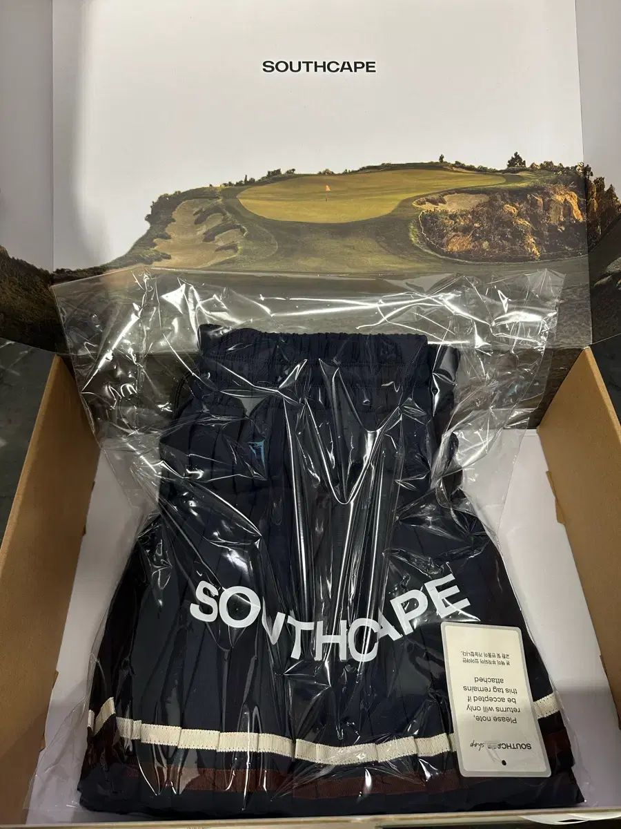 SOUTH CAPE ブラック スカートハーフパンツ 新品 正規品