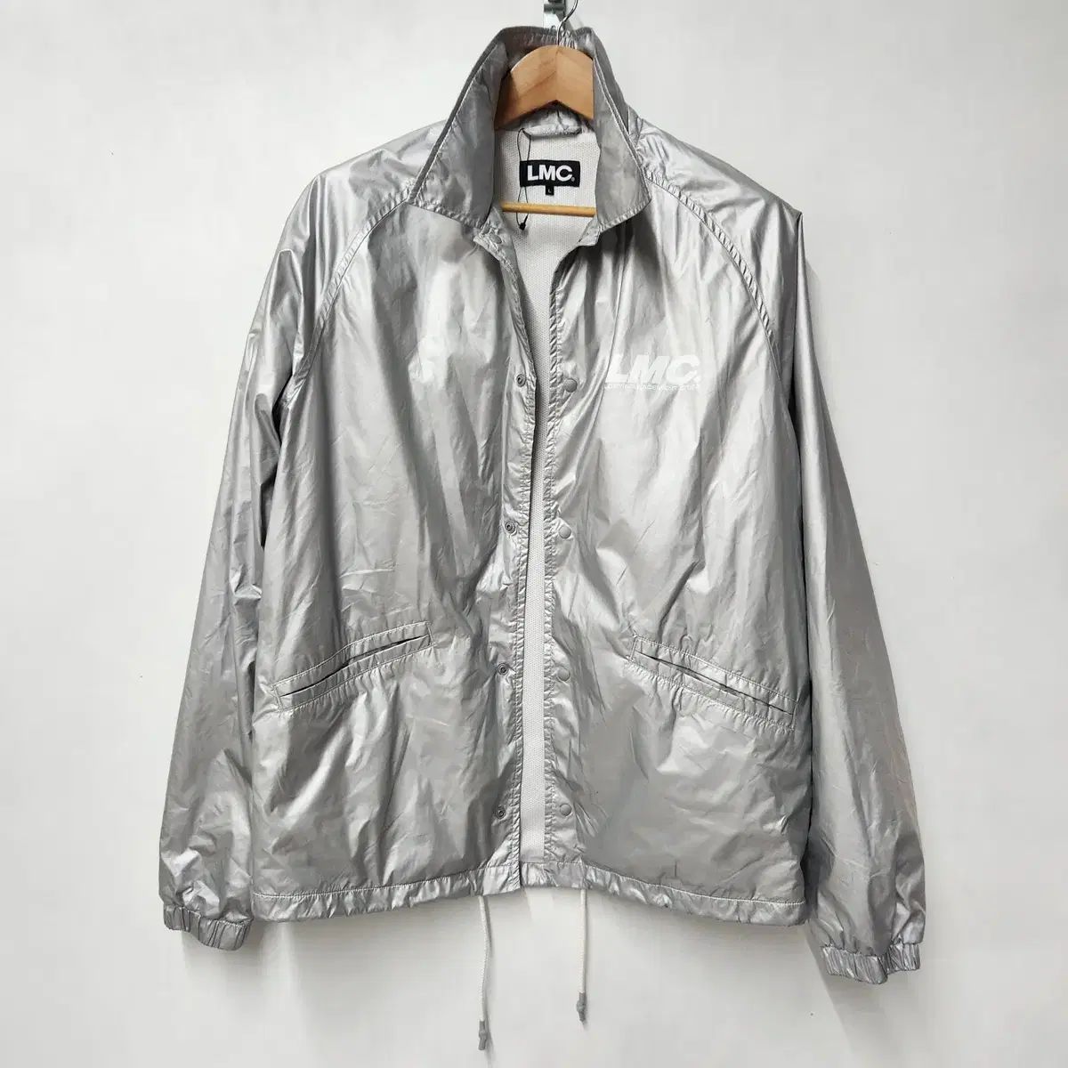 正規品 LMC シルバー ロゴ COACH ジャケット L