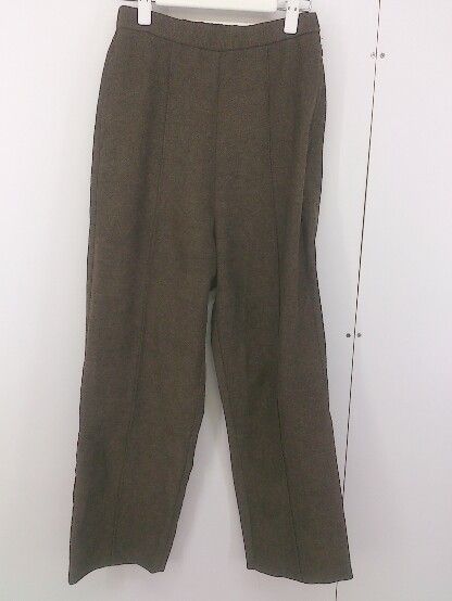 ◇ ITEMS URBAN RESEARCH アーバンリサーチ ストレート パンツ サイズF ブラウン レディース 【中古】 【1207040007184】