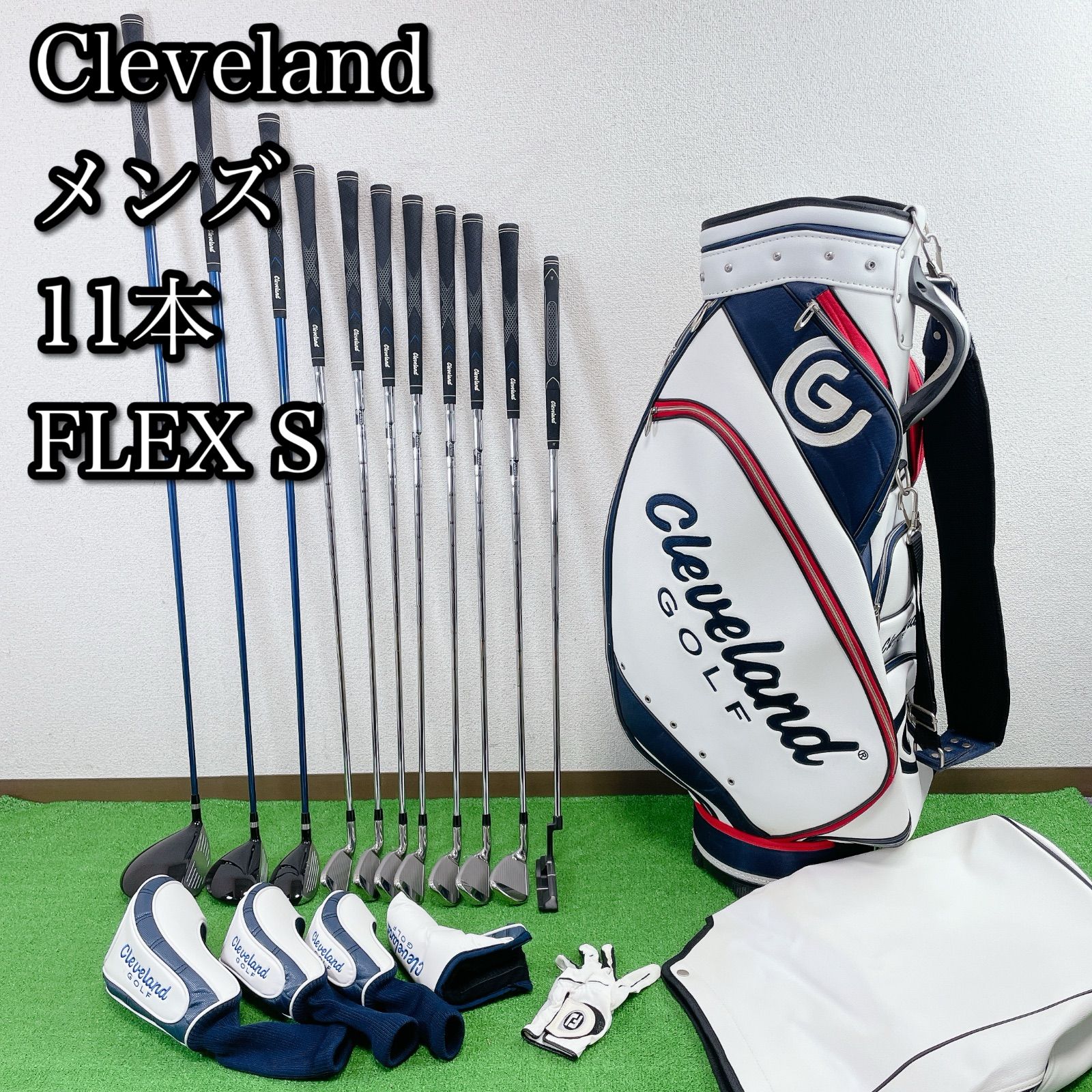 Cleveland Golf 11本 メンズ FLEX S 右利き用 ゴルフ セット