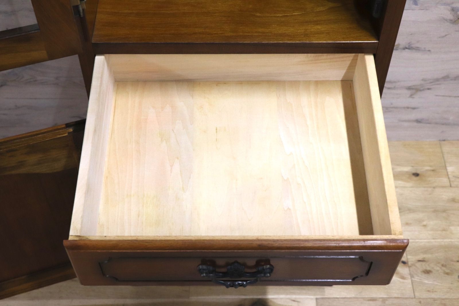 GMIK261○karimoku / オールドカリモク コロニアル 食器棚 水屋棚
