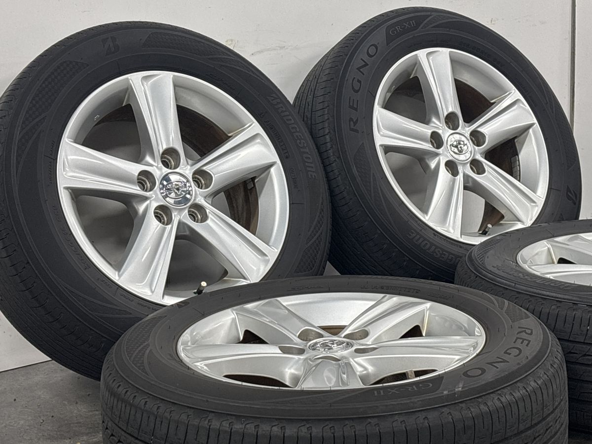 純正品】トヨタ 130系 マークX 16in 7J +40 PCD114.3 ブリヂストン 