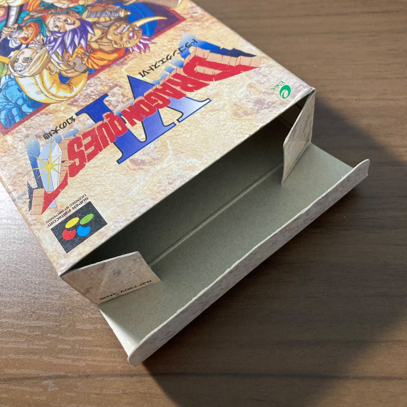 ドラゴンクエストVI 幻の大地 スーパーファミコン ソフト 箱付き 説明