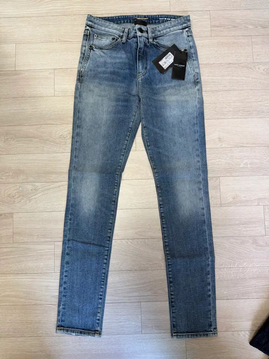 (未使用) Saint Laurent サンローラン レディース デニム ジーンズ ブルー