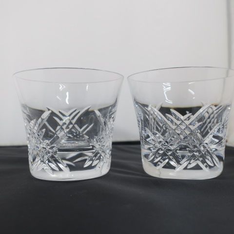 Baccarat バカラ ステラ ペアロックグラス タンブラー 2014年製 平塚店1-C