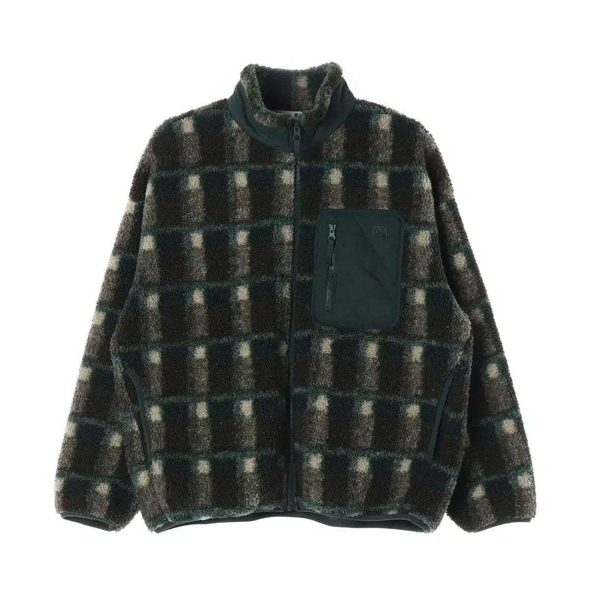 ユニクロ X JW Kinloch Anderson 22FW CHECK パータン フリース フルジップアップ